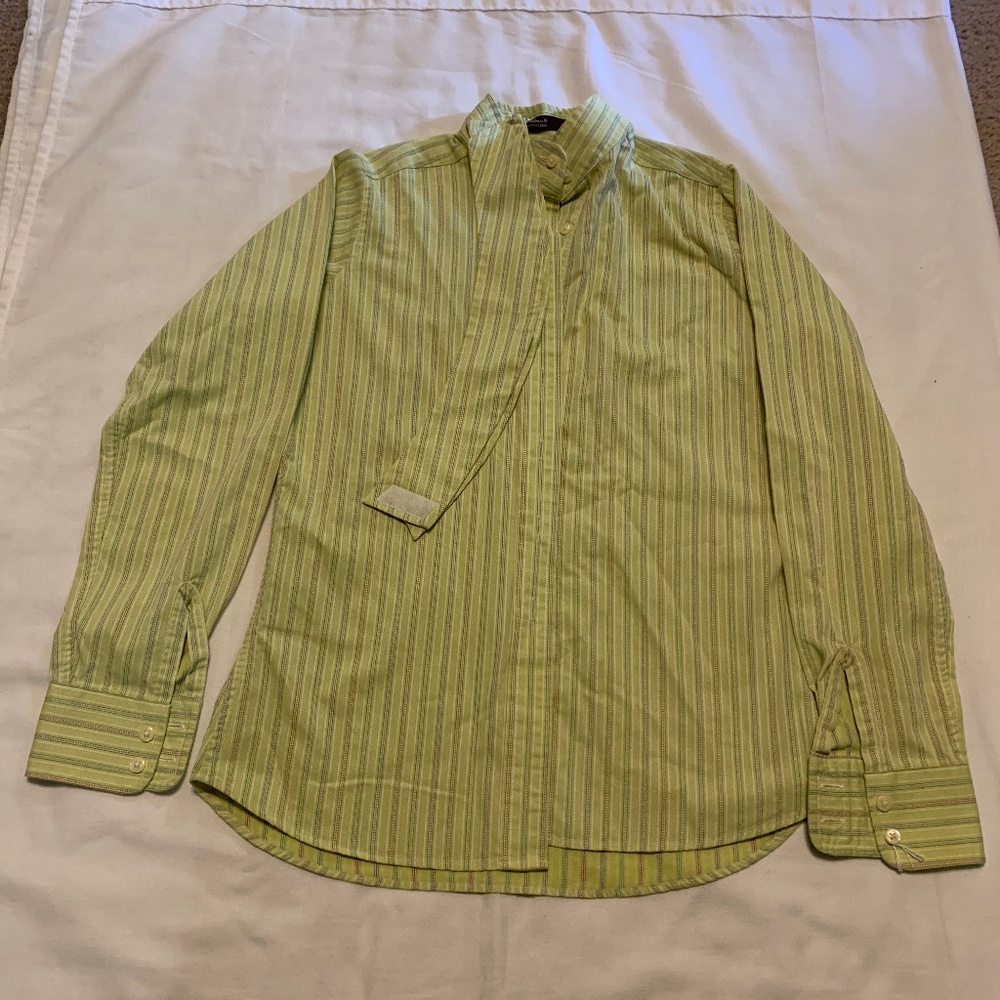 Essex Kids Show Shirt Mint Stripe 14 1212-26